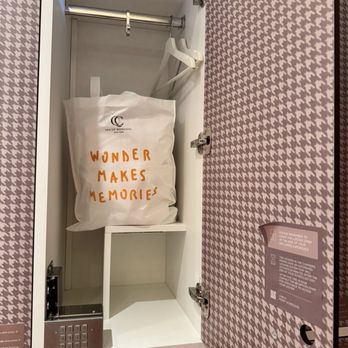 QC Spa - Locker- you can keep the tote bag. They provide a robe and two towel towels, and jelly flip-flops. - Massage Near Me - New York, New York QC Spa - Locker- you can keep the tote bag. They provide a robe and two towel towels, and jelly flip-flops. - Massage Near Me - New York, New York