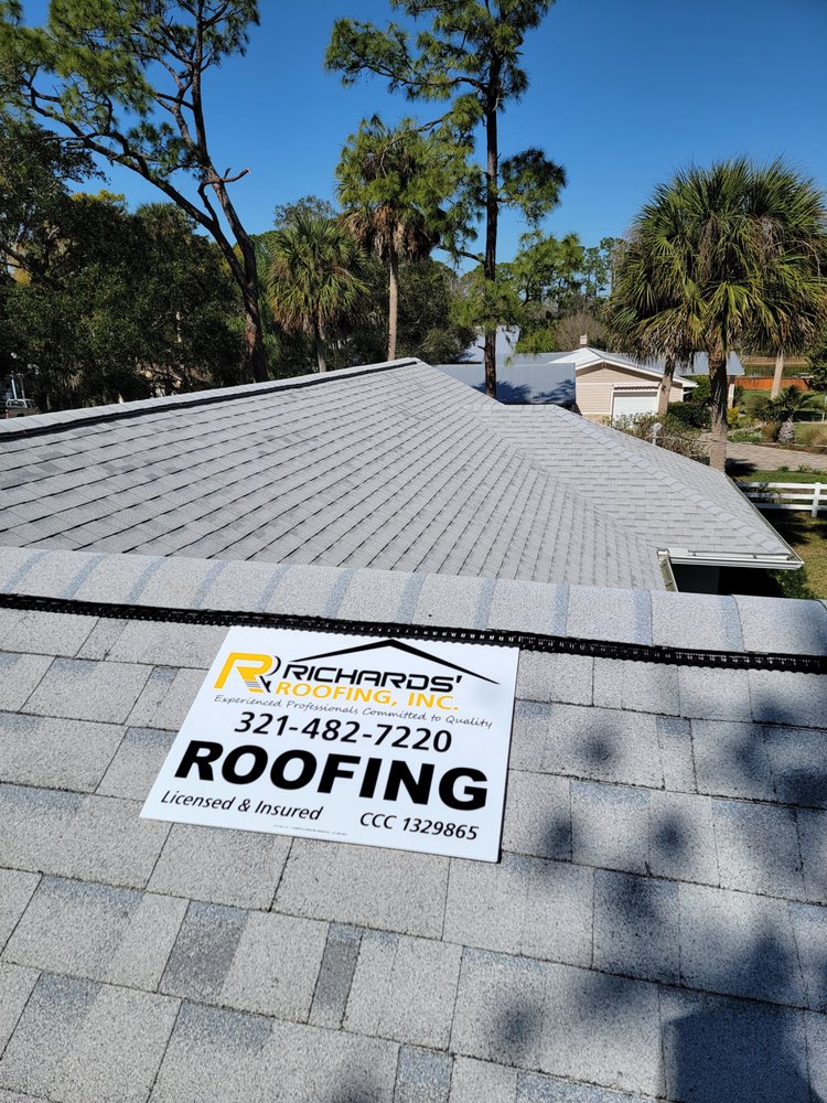 Slide of Richards' Roofing