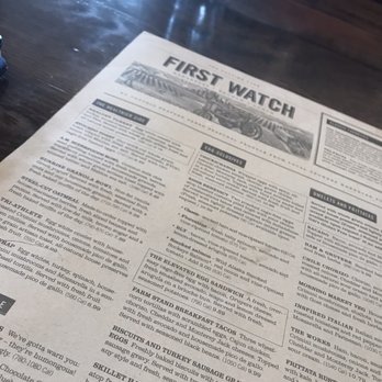 First Watch - Breakfast & Brunch Near Me - St. Charles, Missouri