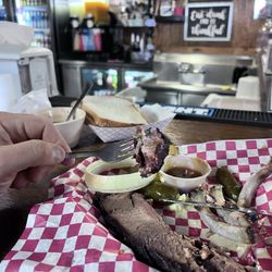 Dave's BBQ - Wow. The brisket is great.