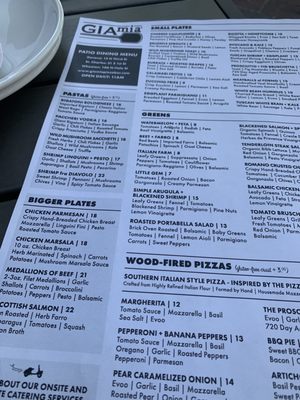 Menu photo 8 GIA MIA - St Charles St. Charles, IL