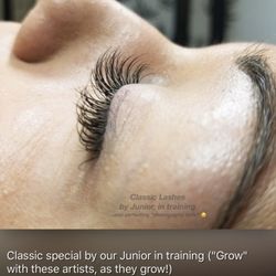 Erica's Beauty Loft - From time-to-time we run specials for Classic Lash Sets with Junior Artists in training. Inquire within