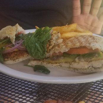 Jines Restaurant - Caribbean chicken sandwich - Greek Near Me - Rochester, New York