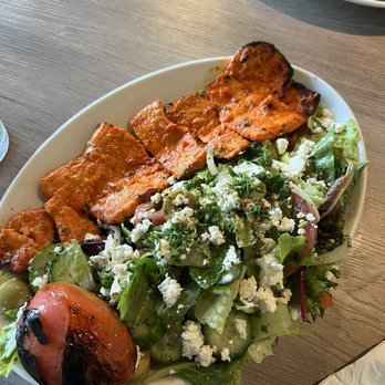 Vala Kitchen - Bag Chicken With Greek Salad. - Persian/Iranian Near Me - Los Angeles, California