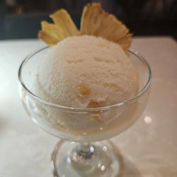 Gahm By Mokbar - Yuja pineapple sorbet, perfect to cut off the slight richness.