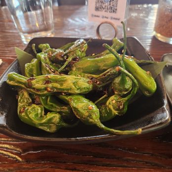 HINODEYA Ramen Union Square - Shishito peppers - Ramen Near Me - San Francisco, California