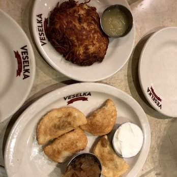 Veselka - Fried pierogi and latke - Ukrainian Near Me - New York, New York Veselka - Fried pierogi and latke - Ukrainian Near Me - New York, New York
