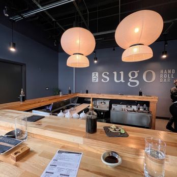 Sugo Hand Roll Bar - Design is clean and pretty - Sushi Bars Near Me - Seattle, Washington
