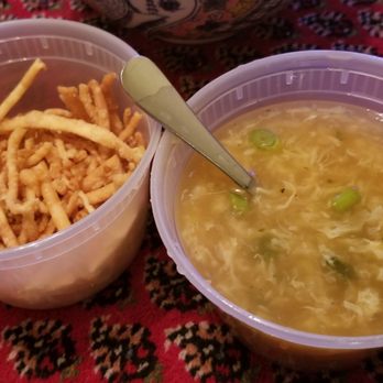 Mr Chopsticks - Egg Drop Soup- Comes with crispy noodles, but you have to ask for it - Chinese Near Me - Denton, Texas Mr Chopsticks - Egg Drop Soup- Comes with crispy noodles, but you have to ask for it - Chinese Near Me - Denton, Texas