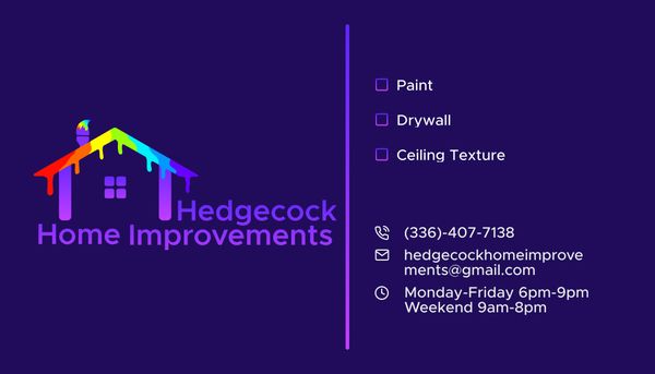 Hedgecock Home Improvements Logo
