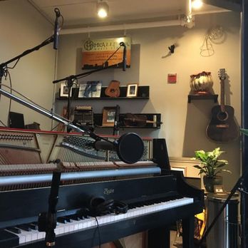 McAllister Music Studio - a piano and a microphone - Musical Instruments & Teachers Near Me - San Francisco, California
