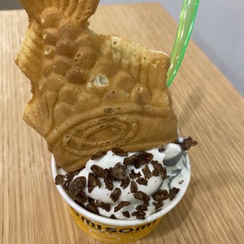 Somisomi - Milk and Sesame - upside down - Ice Cream & Frozen Yogurt Near Me - Pleasanton, California Somisomi - Milk and Sesame - upside down - Ice Cream & Frozen Yogurt Near Me - Pleasanton, California