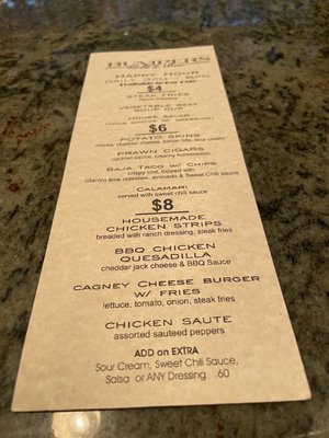 Menu photo 5 Bumpers Grill and Bar Fairview, OR