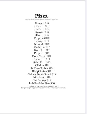 Menu photo 2 Keane's Bar and Restaurant Bronx, NY Menu photo 2 Keane's Bar and Restaurant Bronx, NY