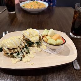 Crab Cake and Gourmet Salad