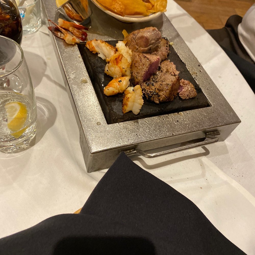 Valença Restaurant - Enjoying steak in stone . - Steakhouses Near Me - Elizabeth, New Jersey Valença Restaurant - Enjoying steak in stone . - Steakhouses Near Me - Elizabeth, New Jersey