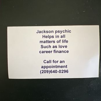 Psychic of jackson - Back of Business card. - Psychic Mediums Near Me - Jackson, California Psychic of jackson - Back of Business card. - Psychic Mediums Near Me - Jackson, California