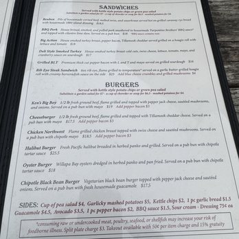 Warren House Pub - Menu - American Near Me - Cannon Beach, Oregon