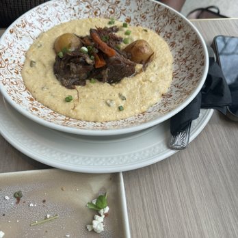 Dawn AM Eatery - Pot Roast with Jalapeno Grits - Southern Near Me - Chicago, Illinois Dawn AM Eatery - Pot Roast with Jalapeno Grits - Southern Near Me - Chicago, Illinois