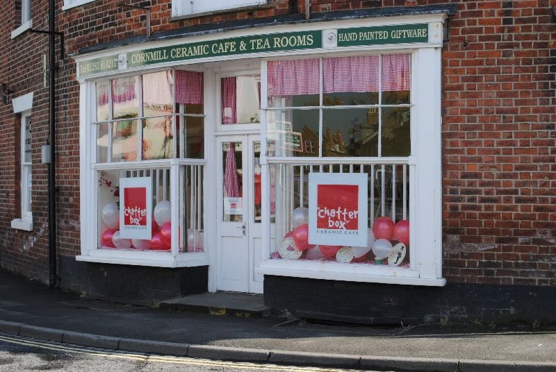 CHATTERBOX CERAMIC CAFE 6a High Street, Tutbury, Staffordshire