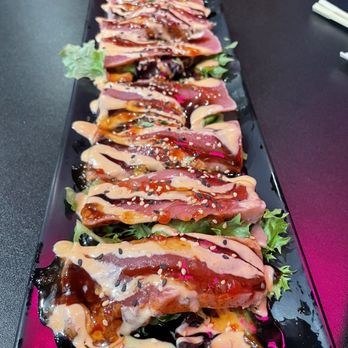 Rock N Roll Sushi - Tuna Tataki- Fantastic - Sushi Bars Near Me - Pensacola, Florida Rock N Roll Sushi - Tuna Tataki- Fantastic - Sushi Bars Near Me - Pensacola, Florida