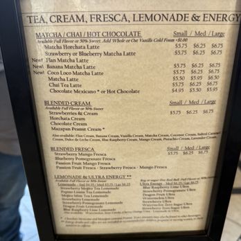 Tierra Mia Coffee - Menu side 1 - Cafes Near Me - Oakland, California Tierra Mia Coffee - Menu side 1 - Cafes Near Me - Oakland, California