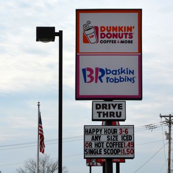 Dunkin' - a dunkin donuts drive thru sign and a dunkin donuts drive thru sign - Coffee & Tea Near Me - Albemarle, North Carolina Dunkin' - a dunkin donuts drive thru sign and a dunkin donuts drive thru sign - Coffee & Tea Near Me - Albemarle, North Carolina