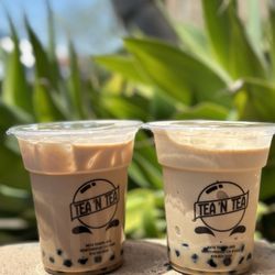 Tea 'n Tea - Hokkaido Milk Tea and Vietnamese Coffee Snow Bubble IG: @ammysalamii