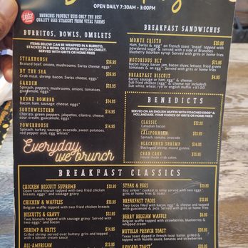 Brunches - Menu - Breakfast & Brunch Near Me - Wilmington, North Carolina Brunches - Menu - Breakfast & Brunch Near Me - Wilmington, North Carolina