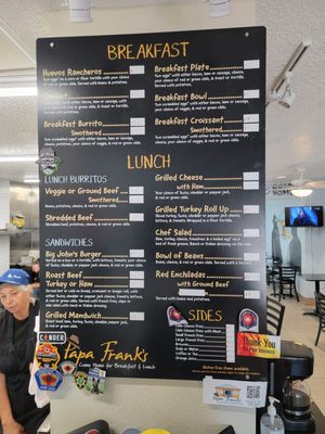 Menu photo 3 Papa Frank's Albuquerque, NM