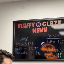Fluffy Glaze - Menu