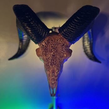 Horn Pub - a goat's head with horns - Dive Bars Near Me - Lewisberry, Pennsylvania