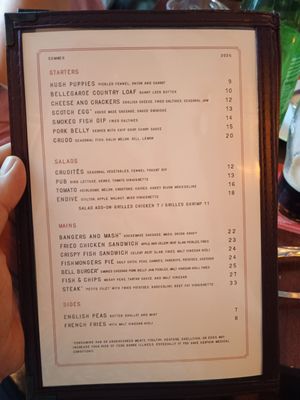 Menu photo 2 The Bell New Orleans, LA Menu photo 2 The Bell New Orleans, LA