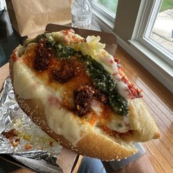 Sam's Supper Club - Grandma Mary's Spicy Meatball Sandwich