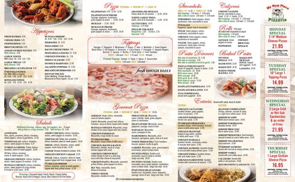 My New Place Pizzeria & Italian Restaurant by null