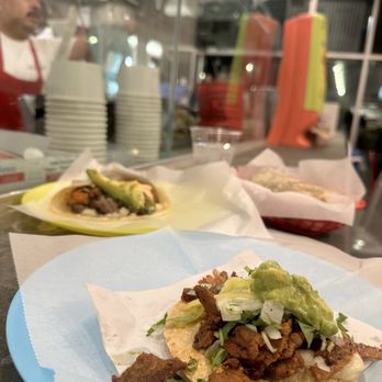 The Taco Stand - Al pastor volcan  Mar y Tierra taco Al pastor burrito - Mexican Near Me - Mission Viejo, California