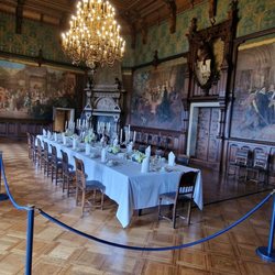 Schloß Wernigerode - Festsaal mit Tafel