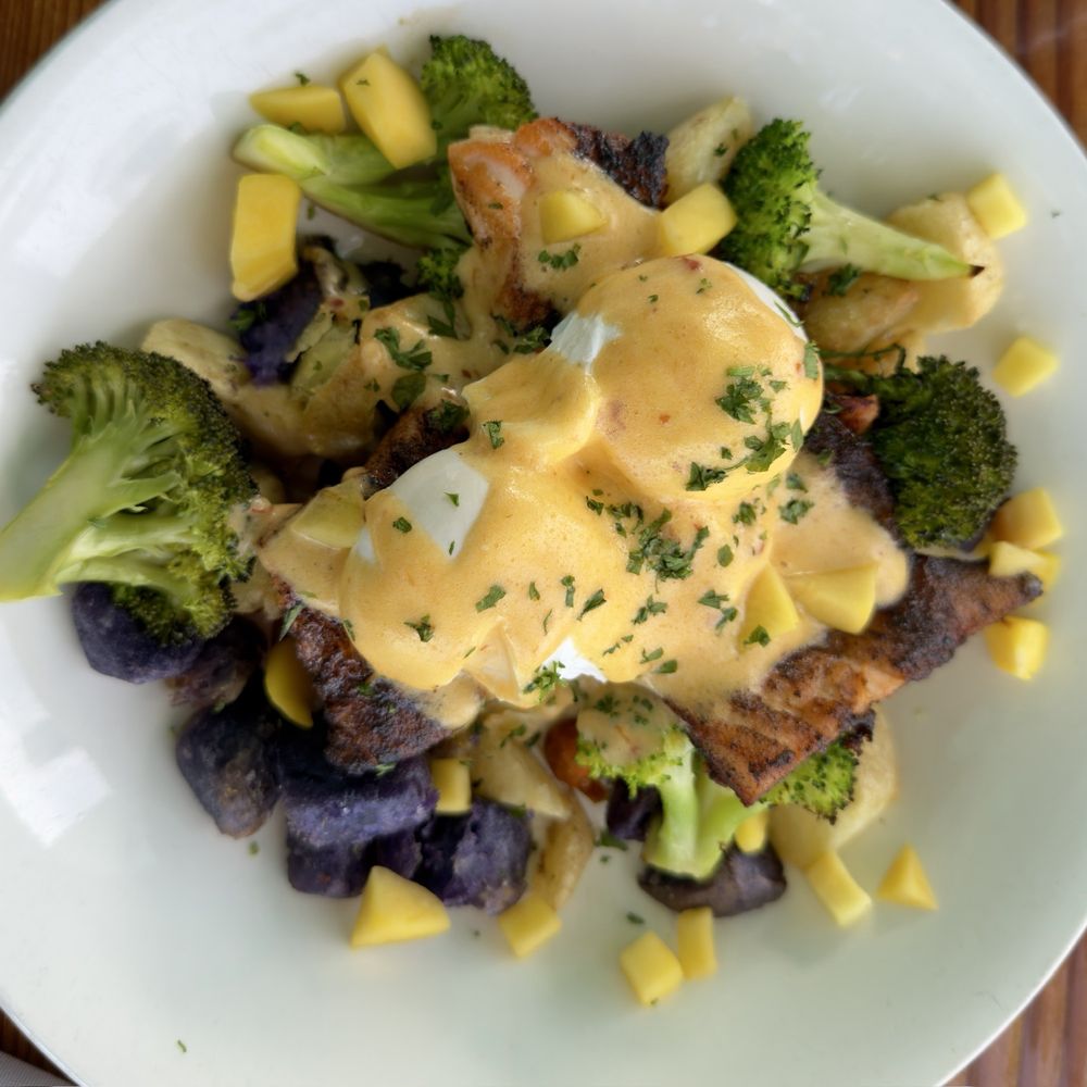 Coral Del Mar - Blackened Salmon Hash - Asian Fusion Near Me - Del Mar, California Coral Del Mar - Blackened Salmon Hash - Asian Fusion Near Me - Del Mar, California