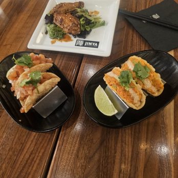 JINYA Ramen Bar - Ameristar Black Hawk - Salmon poke tacos and spicy tuna taco - Ramen Near Me - Black Hawk, Georgia JINYA Ramen Bar - Ameristar Black Hawk - Salmon poke tacos and spicy tuna taco - Ramen Near Me - Black Hawk, Georgia