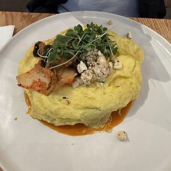 Isla & Co - Kimchi Sambal Scramble - Cafes Near Me - Brooklyn, New York Isla & Co - Kimchi Sambal Scramble - Cafes Near Me - Brooklyn, New York
