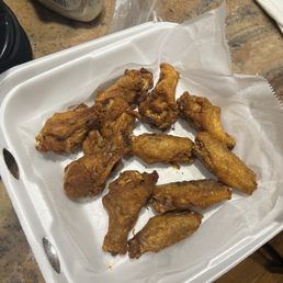 Dry chicken wings Dry chicken wings