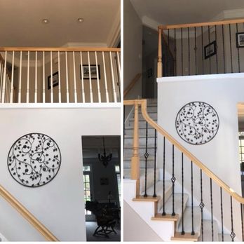 B & G Handiworks - Updated wood spindles to iron - Handyman Near Me