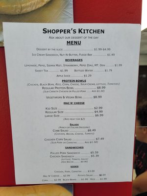 Menu photo 2 Shopper's Kitchen Topeka, KS
