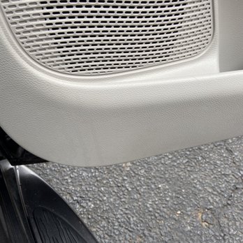 Express Auto Detail - Liquid stain on the bottom console - Car Wash Near Me - North Brunswick Township, New Jersey