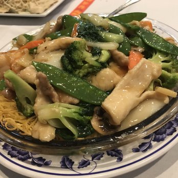 Golden Pavilion Restaurant - Pan fried noodles triple delight. 3/5. Would recommend - Soup Near Me - Jupiter, Florida Golden Pavilion Restaurant - Pan fried noodles triple delight. 3/5. Would recommend - Soup Near Me - Jupiter, Florida