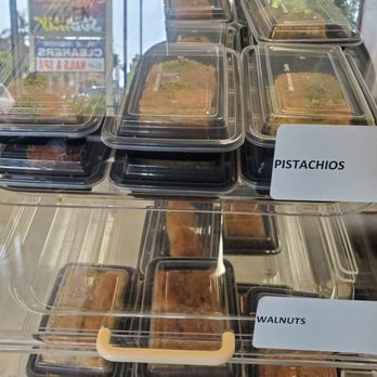 Alibaba Mediterranean Cuisine - Pistachios and Walnut treats - Mediterranean Near Me - Long Beach, California Alibaba Mediterranean Cuisine - Pistachios and Walnut treats - Mediterranean Near Me - Long Beach, California