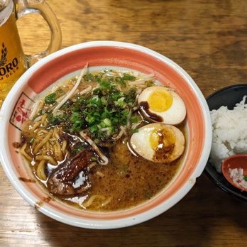 Ramen Ryoma - Tamago Mayu Ramen- always eat it with the white rice! - Ramen Near Me - Beaverton, Oregon Ramen Ryoma - Tamago Mayu Ramen- always eat it with the white rice! - Ramen Near Me - Beaverton, Oregon