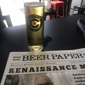 Chapman Crafted Beer - "Hello again" lager & some fancy reading material. - Breweries Near Me - Orange, California