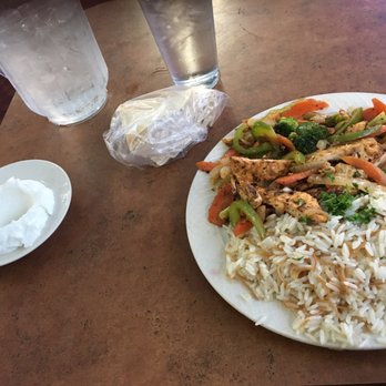Kabob House - This is how they served flat bread on table. - Middle Eastern Near Me - Warren, Michigan