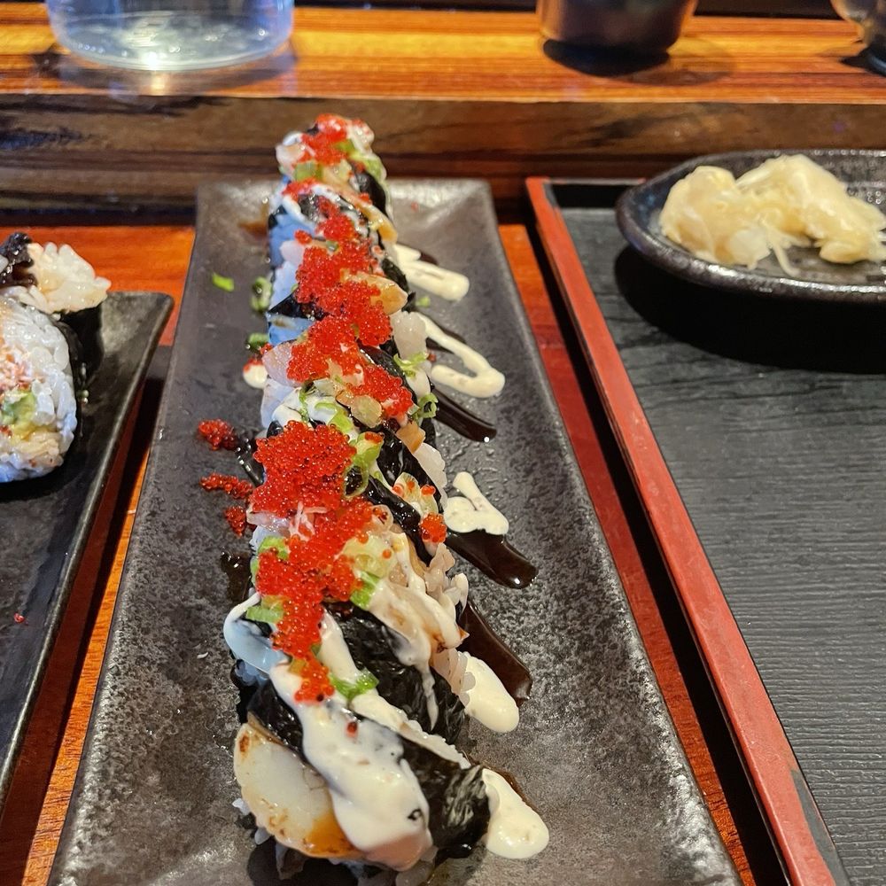 Izakaya - Seared Scallop Roll - Sushi Bars Near Me - Benicia, California Izakaya - Seared Scallop Roll - Sushi Bars Near Me - Benicia, California